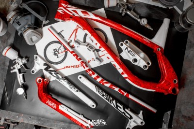 Malowanie ns bike fuzz sławek łukasik